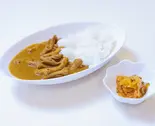 もつカレーライスご飯大（やみつきモツ煮屋92MOANA）