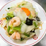 海老炒麺（梅江飯店）