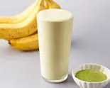 【抹茶】バナナスムージー Matcha Banana Smoothie（美と健康 スムージースタイル 国分町2丁目店）