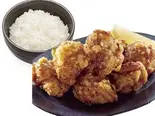 【唐揚げ定食】ライス (200g)+唐揚げ(2個)（鶏白湯麺石田屋元住吉店）