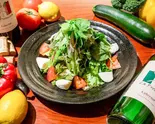 フレッシュトマトとモッツァレラのカプリ風サラダ Capri-Style Salad with Fresh Tomato and Mozzarella（【おうちDE本格イタリアン】La Promessa）