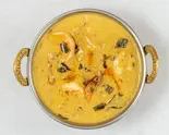 Malabar Shrimp Curry マラバルエビカレー 1400円(ニルワナム 南インド料理レストラン 神谷町店 Nirvanam South Indian restaurant Kamiyacho branch)