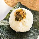 〇高菜明太子 Leaf Mustard with Spicy Fish Eggs（魚屋のおむすび丸徳）