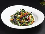 ナスの東北風炒め（本格中華料理 永利 六本木店）