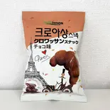 クロワッサンスナック チョコ味（COSTOコンビニ）