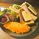あんバターセット（カイコカフェ）