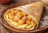 【毎日、煮りんご手作り】煮りんご&米粉豆乳カスタード(はなあふ)