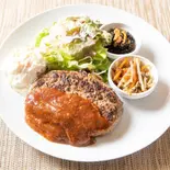 【感謝価格】牛100%ハンバーグ(通常1580円が1380円に！)（和洋レストラン 岩崎）