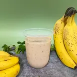 【美腸ケア】メープル×ぬかバナナスムージー(【自家製もっちりベーグル】ベーグルカフェZERO 浅草)