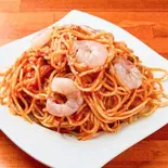エビパスタ Shrimp Tomato sauce Pasta（【ボリューム満点コスパ最高】本格エスニックandハワイアンバルKAUAI）