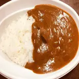 カレーライス(鶏白湯ラーメン らくらく亭)