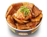 キムチ豚バラ丼〈肉特盛〉Kimchi Pork Belly Bowl Extra Large（元祖豚丼屋TONTON新開地）