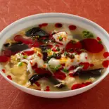 餃子スープ(辛)（横浜中華食堂）