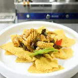 海鮮おこげ(易福菜館)
