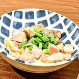 おつまみネギ塩コロチャー(濃厚鶏白湯 とりまる 大宮西口本店)