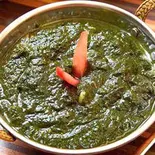ほうれん草マトンカレー/Sag Mutton Curry(インドレストラン マサラ 江古田店)