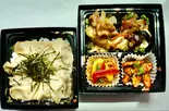 国産豚の焼肉＆中華回鍋肉弁当（元気薬膳食堂）