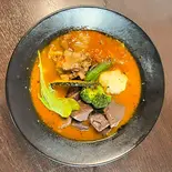 蝦夷鹿肉の赤ワイン煮（スープカレーRAN）
