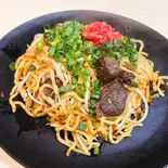 牛すじ焼きそば(お好み焼き 小川屋)