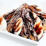 チュロス Rサイズ Withチョコ＆バナナ Churros R size with chocolate ＆ banana（EMPORIO cafe＆dining）