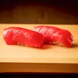 本鮪 赤身握り(2貫)（笠川水産）