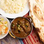マトンカレーセット Mutton Curry Set(ラジャラニ 竹橋店)