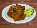 Rendang Sapi 牛肉とココナッツミルク煮込み(CINTA JAWA CAFE 秋葉原店)