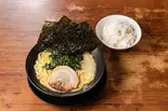 とんこつ塩ラーメン＆ライス（横浜家系ラーメン武骨家鶴見店）