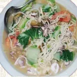 福建風煮込み麺 焖面（台湾料理 金彩）