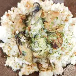牡蠣のオイル漬けガーリックライス（家庭料理の店ウルラ）