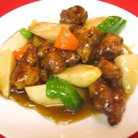黒酢スブタ(中国料理 菜香園)
