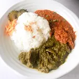 あいがけカレー(Bar Smile)