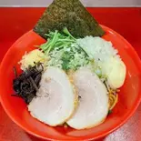 赤家のまぜそば（横浜家系ラーメン 赤家 住吉店）