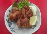 鶏もも肉のカラアゲ3個（みんなの炒飯パラダイス）