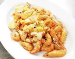 川海老の中華風揚げ Chinese Style Fried Small Shrimp（台湾菜館 弘城）