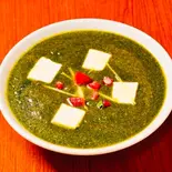 Sag paner curry ほうれん草パニールカレー（インドダイニングアリア）