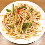 もやしの胡椒炒め（満洲園）