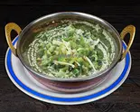 ほうれん草チキンバルタカレー Horenso Chicken Bharta Curry(インド料理 スワガット永福店)