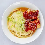 うま辛ザンギうどん(冷)(麺や 日木うどん 大通店)
