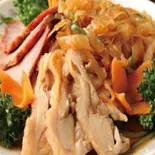 三種前菜の盛り合わせ(くらげ、蒸鶏、チャーシュー)2名様分（中国料理 東海園）