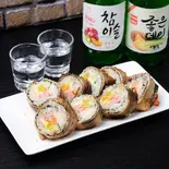 肉巻きキンパ（韓国ダイニング まにぽぽ）