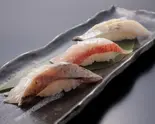 江戸前炙り3貫にぎり Specially Selected Edomae Broiled Nigiri 3 pieces(東京寿司 ITAMAE SUSHI 愛宕店 Tokyo Sushi Itamae Sushi Atago)