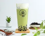 岩塩フォーム抹茶ミルクティー(ONE TEA 一茶 タピオカミルクティー専門店 小岩店)