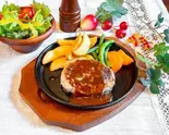 黒毛和牛ウエスタンママハンバーグ Domestic Black Beef Western Mom's Hamburg Steak（大阪ステーキかうぼーい）