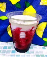 ブルベリーラッシー blueberry lassi(インドネパール料理ROYAL EVEREST CAFE&BAR)