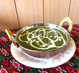 ほうれん草カレー Saag Chicken Curry（ASIAN DINING HIMALAYAN CARAVAN）