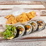 【お得】チキン＆キンパセット Chicken ＆ Gimbap Set（シンチャムトッポッキ 下北沢）
