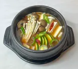 味噌チゲ(ライス付き)（韓国料理Kokio Chicken北赤羽店）