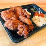 からあげ弁当（十三 オオカミ食堂）