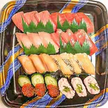 サーモンまぐろセット(すしバリュー)